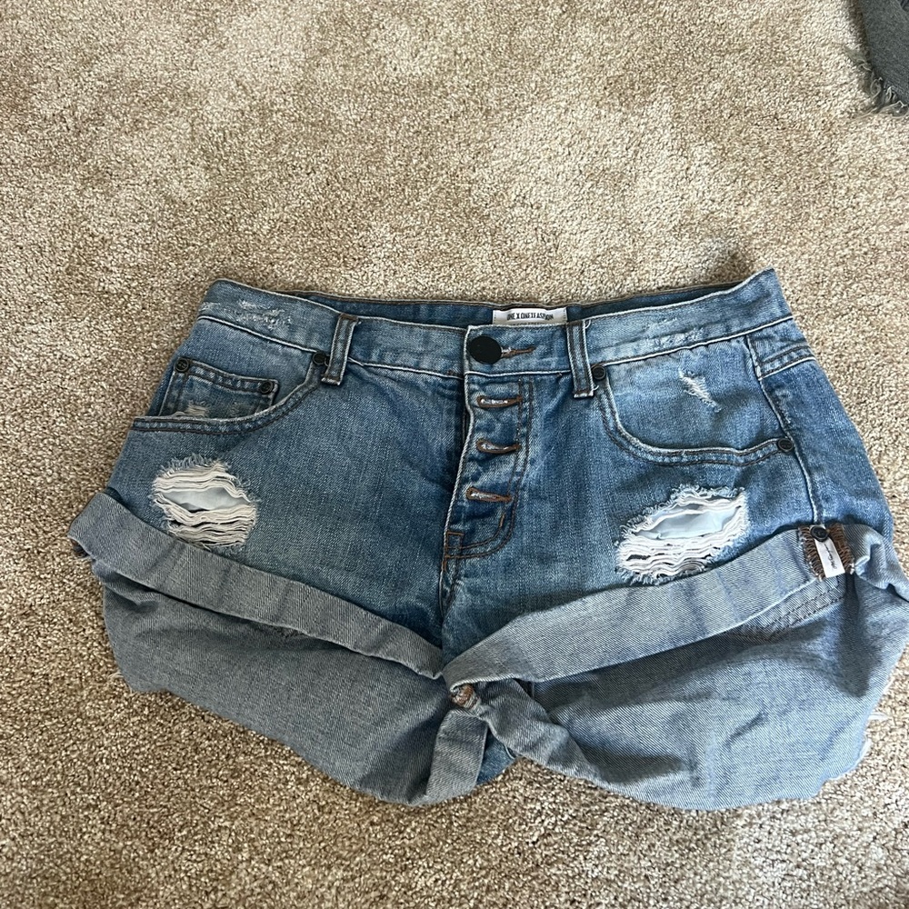 One Teaspoon Denim Shorts